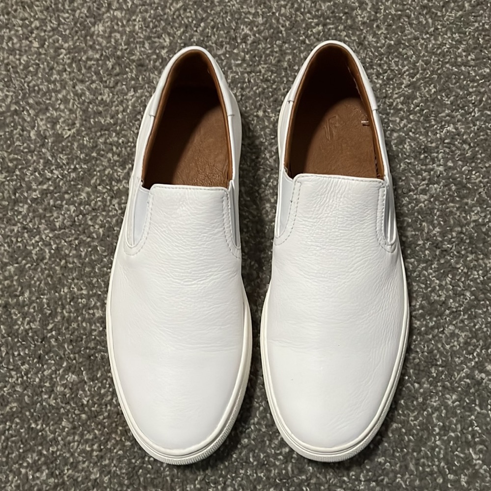 ❗️FINAL❗️ 🆕 FRYE Astor Gore White Slip On 🔴🔴 - Picture 2 of 12